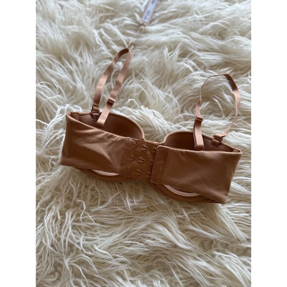 Skims Fits Everybody Strapless Bra Ochre Size 30B - Picture 5 of 11